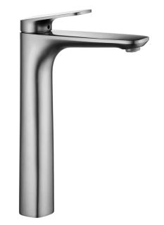 Смеситель для раковины Shevanik S8511T оружейная сталь